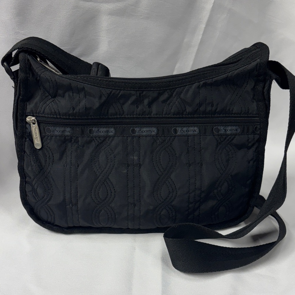 LeSportsac Black Quilted Shoulder Bag